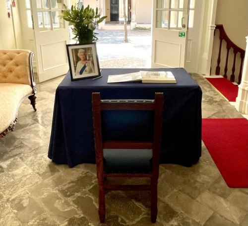 Book of Condolence for Her Majesty The Queen – final day